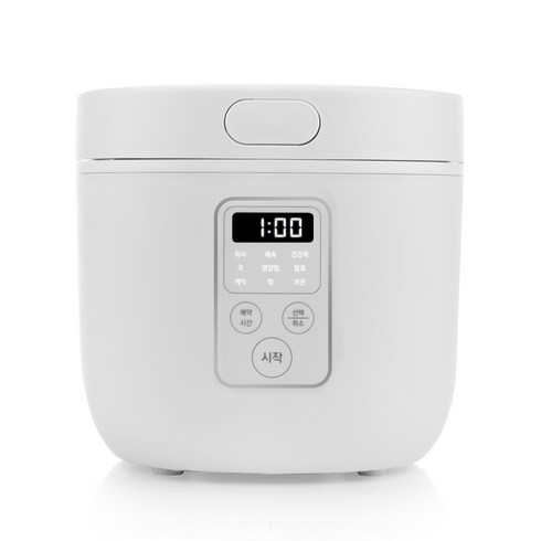 제벤 디지털 마카롱 밥솥 2~3인용, EUR-RM300W, 화이트