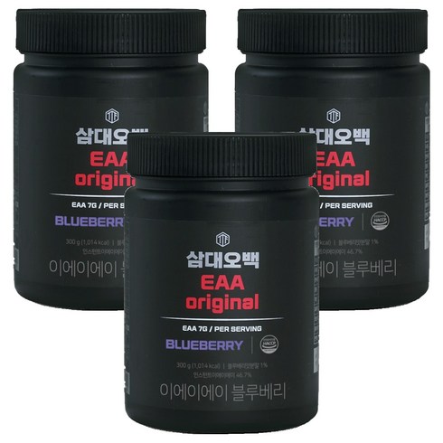 삼대오백 EAA 블루베리, 300g, 3개
