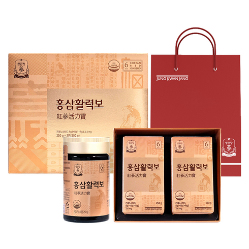 정관장 홍삼활력보, 250g, 2개
