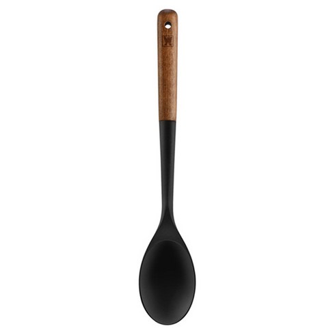 바겐슈타이거 플렉시벨 플래티넘 실리콘 조리도구 볶음스푼, 블랙, 1개