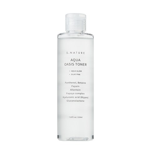 에스네이처 아쿠아 오아시스 토너, 210ml, 1개