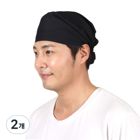 HT07 망사 두건, 검정, 2개