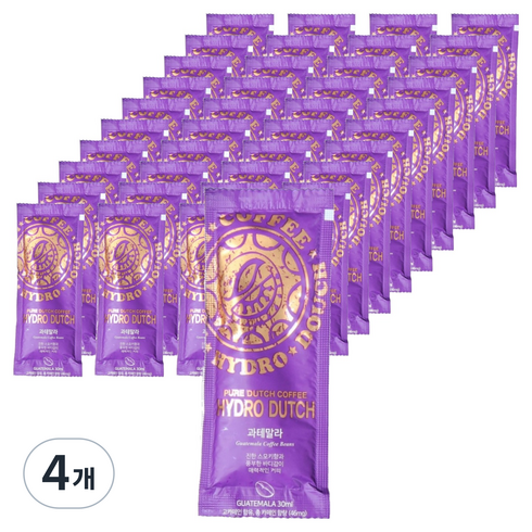하이드로더치 더치커피 과테말라 콜드브루 원액, 30ml, 40개입, 4개