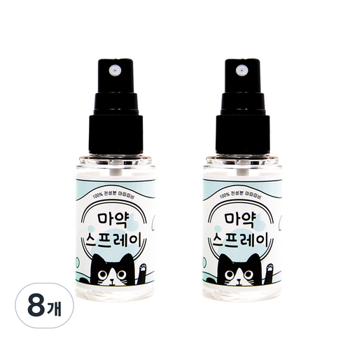 정글몬스터 고양이 마약스프레이, 마따따비, 40ml, 8개