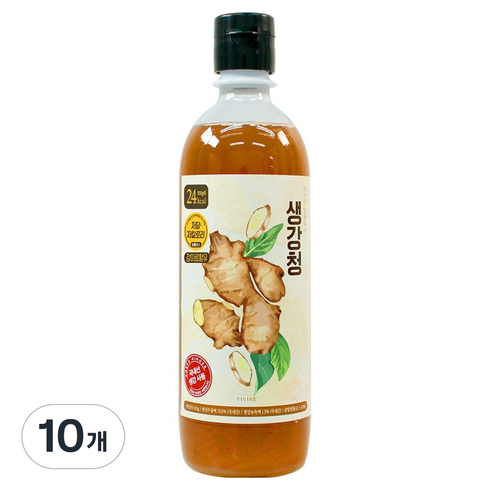 티바인 알룰로스 생강청, 10개, 1개입, 590g