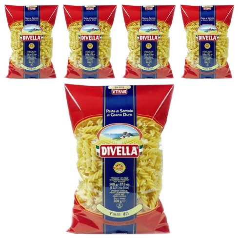 디벨라 푸질리 파스타, 500g, 5개