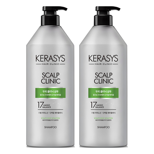 케라시스 두피 클리닉 단백질 샴푸, 980ml, 2개