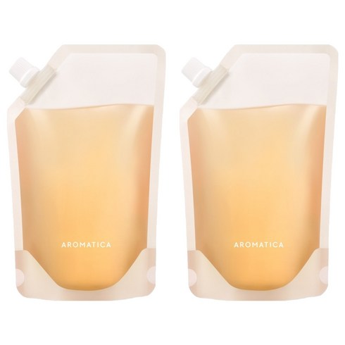 아로마티카 티트리 퓨리파잉 샴푸 리필, 500ml, 2개