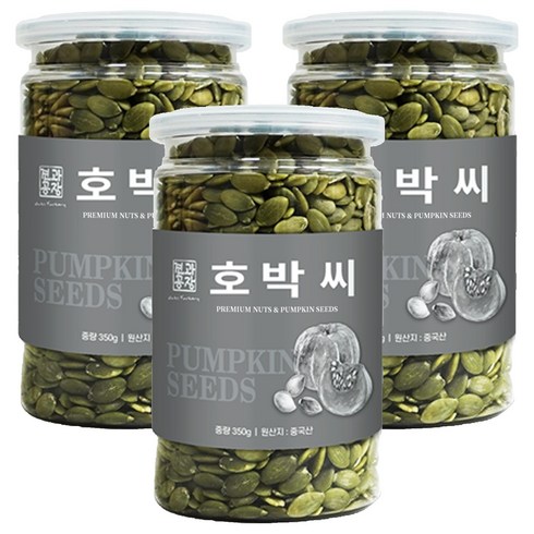로얄푸드 호박씨, 350g, 3개