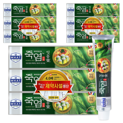 죽염 잇몸고 치약, 120g, 9개