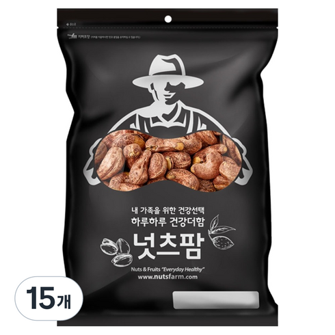 넛츠팜 구운 가염 캐슈넛, 500g, 15개