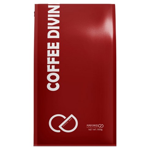 커피디바인 인도 블렌드 원두커피, 홀빈(분쇄안함), 500g, 1개