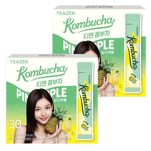 티젠 파인애플 콤부차, 5g, 30개입, 2개