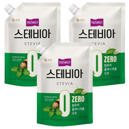 트루스위트 스테비아, 380g, 3개