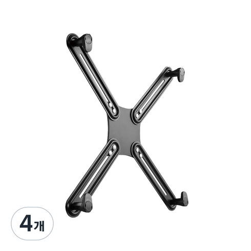 엘디엘마운트 무베사 브라켓 APL-MA01, 블랙, 4개