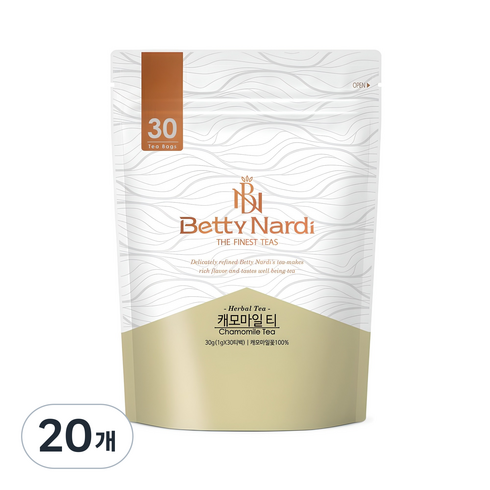 베티나르디 캐모마일 티, 1g, 30개입, 20개