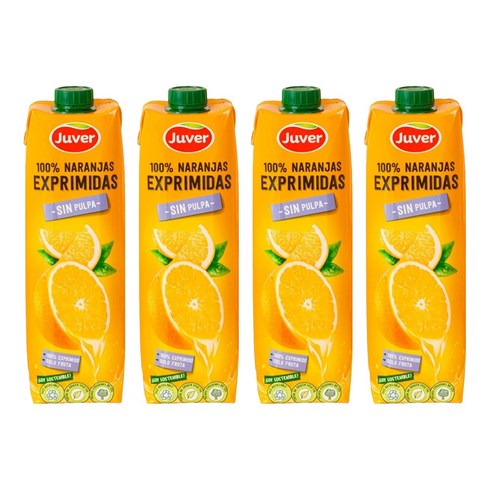 후버 착즙 오렌지주스, 1L, 4개