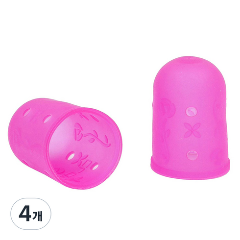 Clover 고무골무L 16mm 57-392, 1SET, 4개