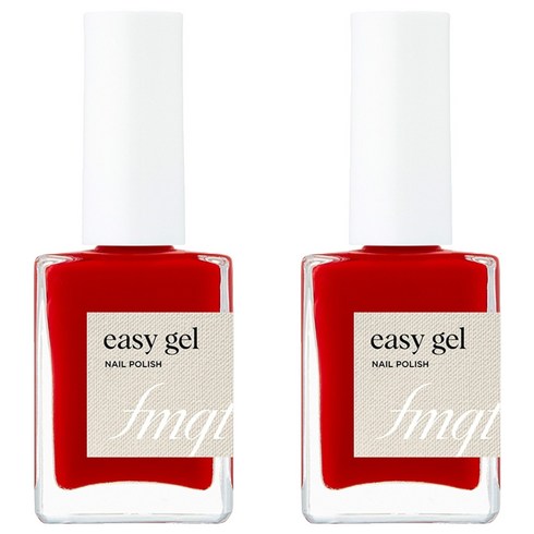 fmgt 이지젤 네일, 12레드인레드, 10ml, 2개