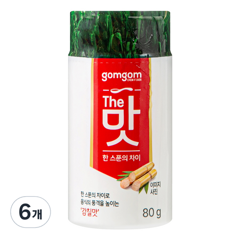 곰곰 The 맛, 80g, 6개