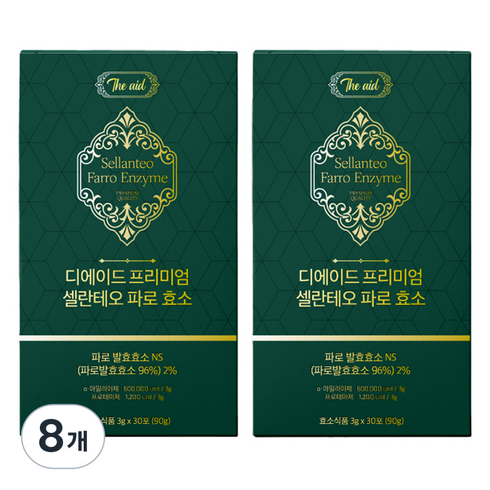 디에이드 프리미엄 셀란테오 파로효소 분말, 8개, 90g