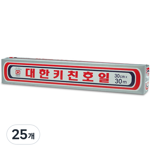 대한웰빙은박 호일 30cm x 30m, 25개