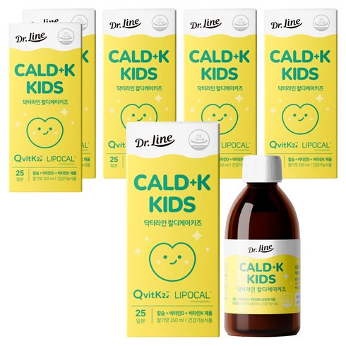 닥터라인 칼디케이키즈, 250ml, 6개