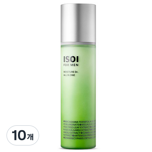 아이소이 포 맨 모이스춰 닥터 올인원, 100ml, 10개