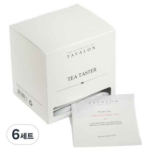 타바론 티 테이스터 티백, 티백 14종, 6세트