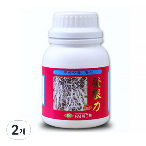 발근력 뿌리발육 활착 식물영양제, 300ml, 2개
