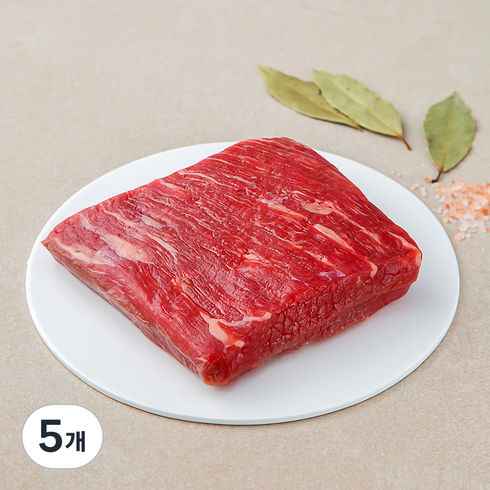 곰곰 국내산 소고기 양지 덩어리 (냉장), 300g, 5개