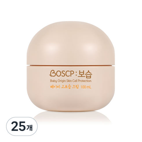 보습 베이비 고보습 크림, 100ml, 25개