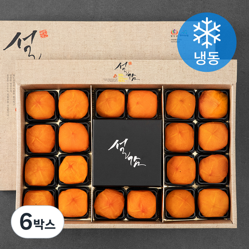설감 프리미엄 왕 반건시 선물세트 1호, 1.2kg, 6박스