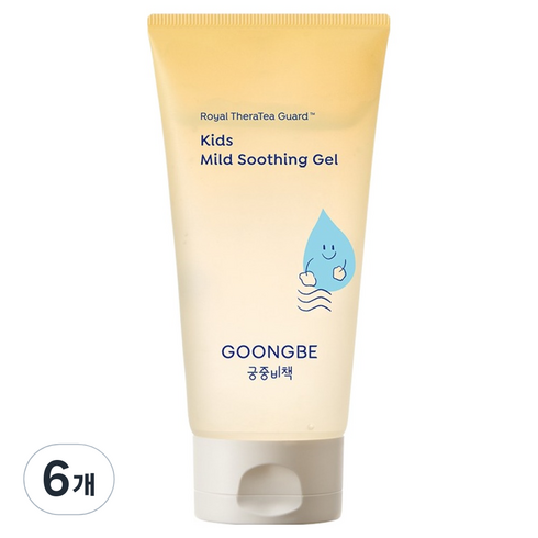 궁중비책 마일드 키즈 수딩젤, 150ml, 6개