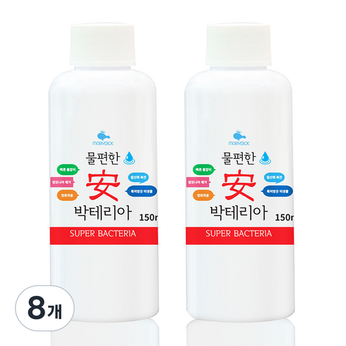 모비딕 물편한 박테리아, 150ml, 8개