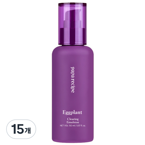파파레서피 가지 클리어링 에멀전, 150ml, 15개