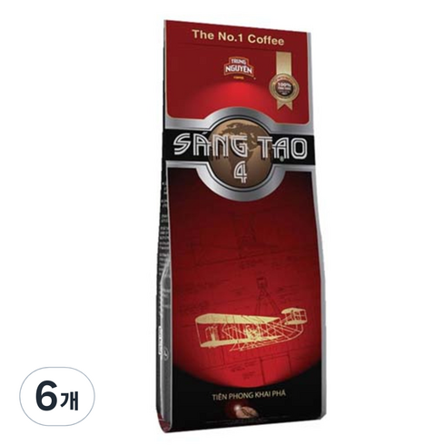쭝웬 G7 상타오 4 원두커피, 핸드드립, 340g, 6개