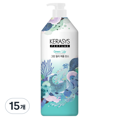 케라시스 그린 릴리 퍼퓸 린스, 15개, 1L
