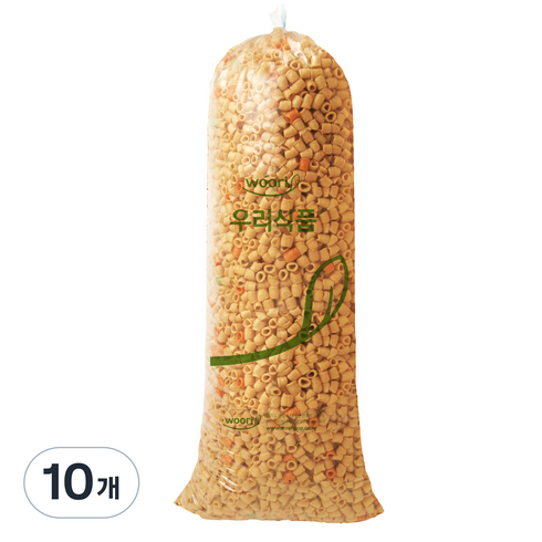 우리식품 마카로니 스낵, 1kg, 10개