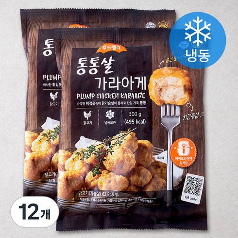 푸드렐라 통통살가라아게 (냉동), 300g, 12개