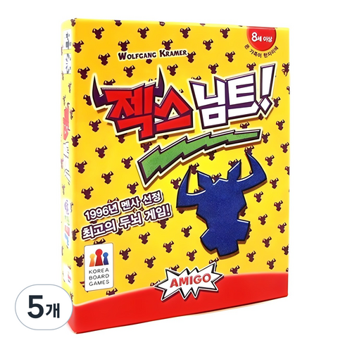 아미고 젝스님트 두뇌트레이닝게임, 5개, 혼합색상