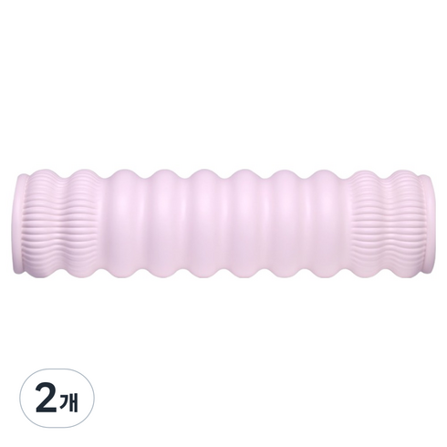 SNPE 웨이브 베개 ABS, 2개, 스윗핑크