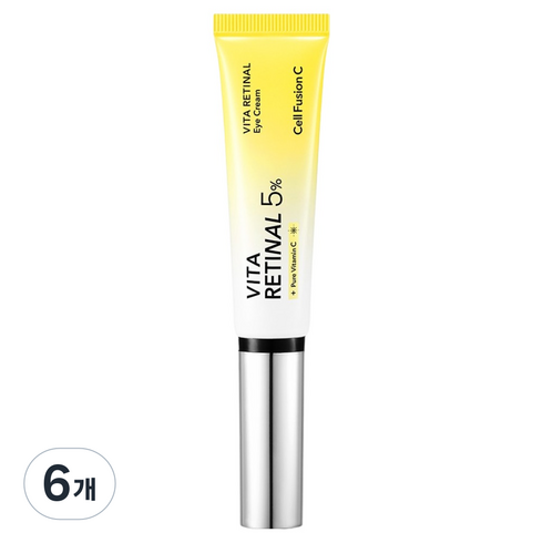 셀퓨전씨 토닝 씨 비타 레티날 아이크림, 6개, 20ml