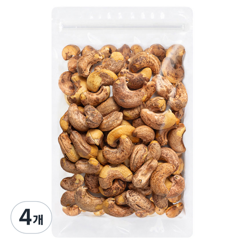 고래거너 껍질캐슈넛, 500g, 4개