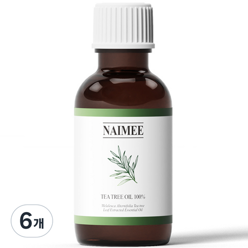 나이미 티트리 오일 100%, 30ml, 6개