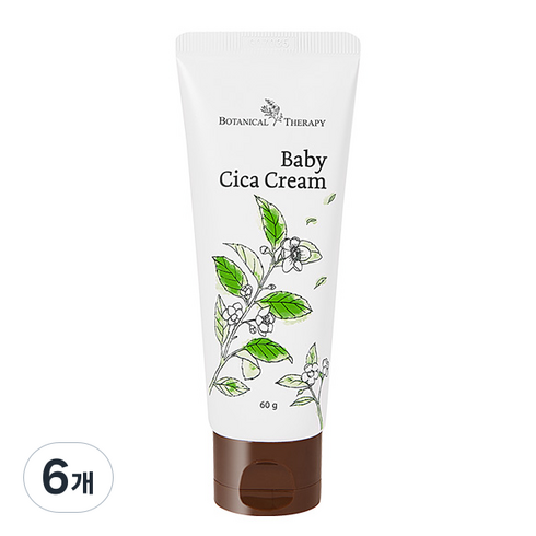 보타니컬테라피 베이비 시카크림, 60g, 6개