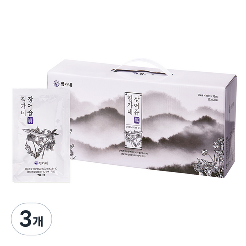 힘가네 민물 장어 진액 엑기스 30p, 2.1L, 3개