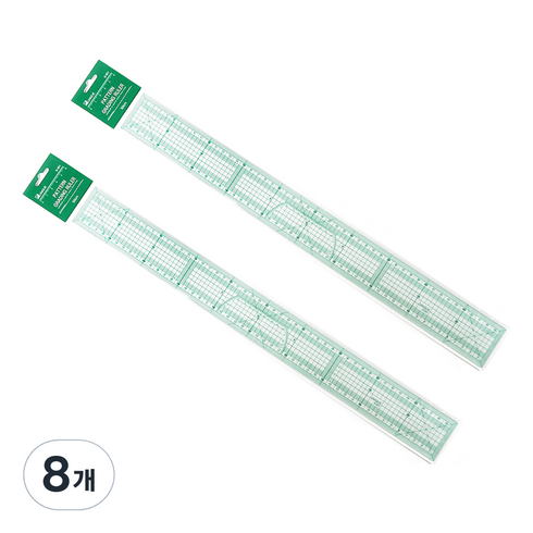 유니크 그레이딩자 50cm G-001, 8개, 그린