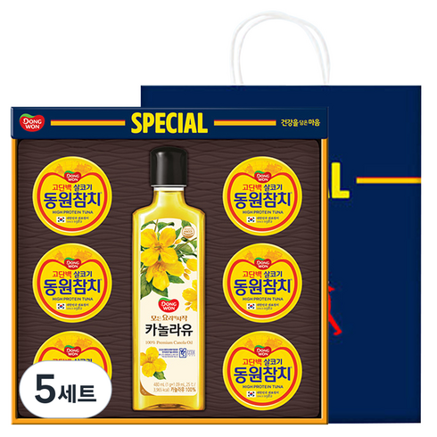 동원 스페셜 14호 + 쇼핑백 세트, 5세트