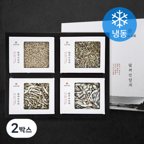 이어수산 남해안 멸치세트, 670g, 2박스